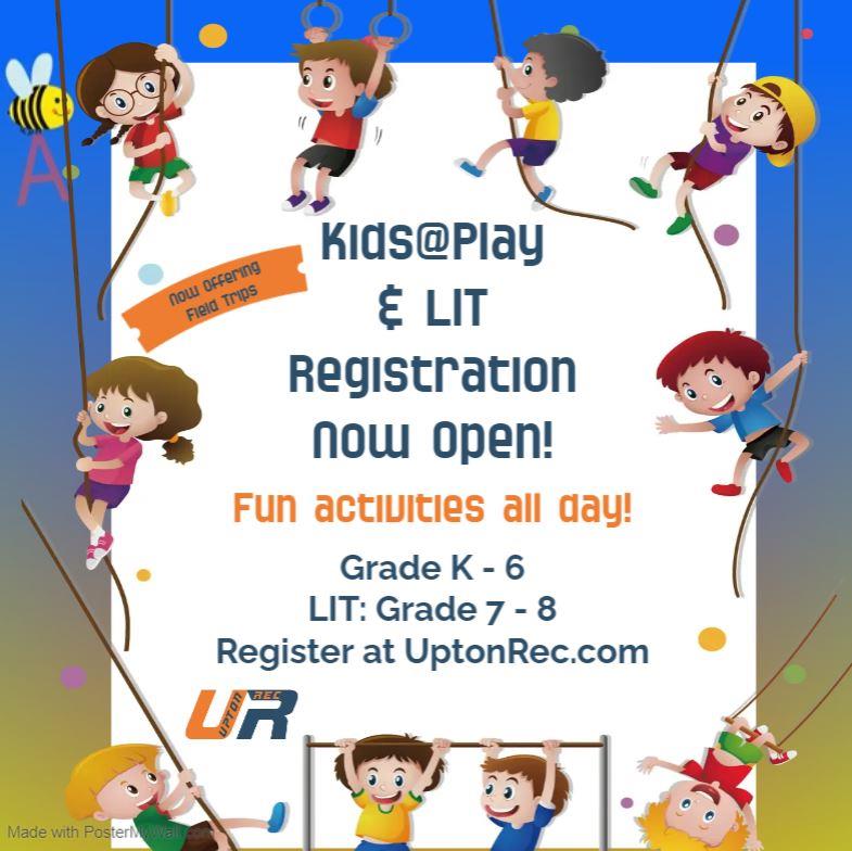 Kids@Play Registration 2023