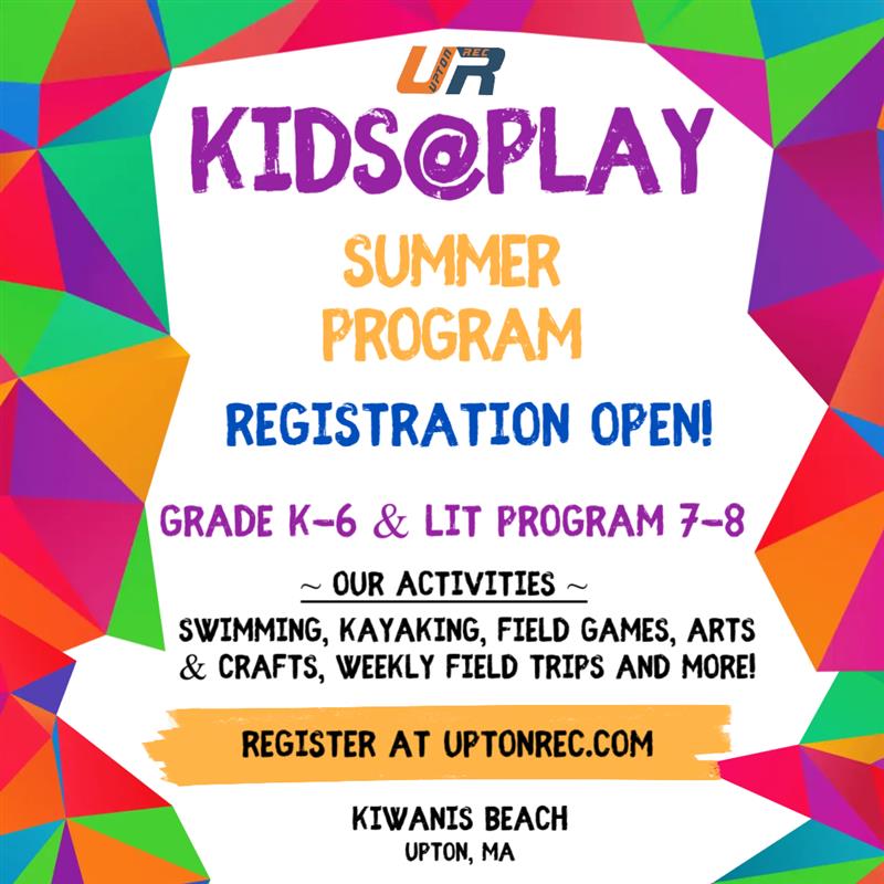 Kids@Play Registration 2025