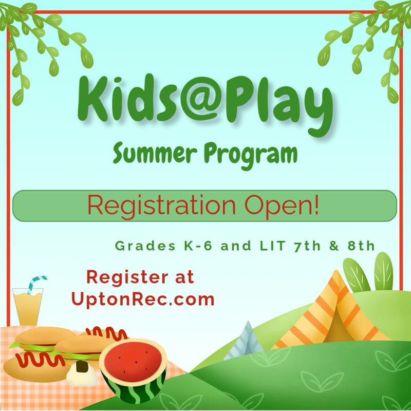 Kids@Play Registration 2026